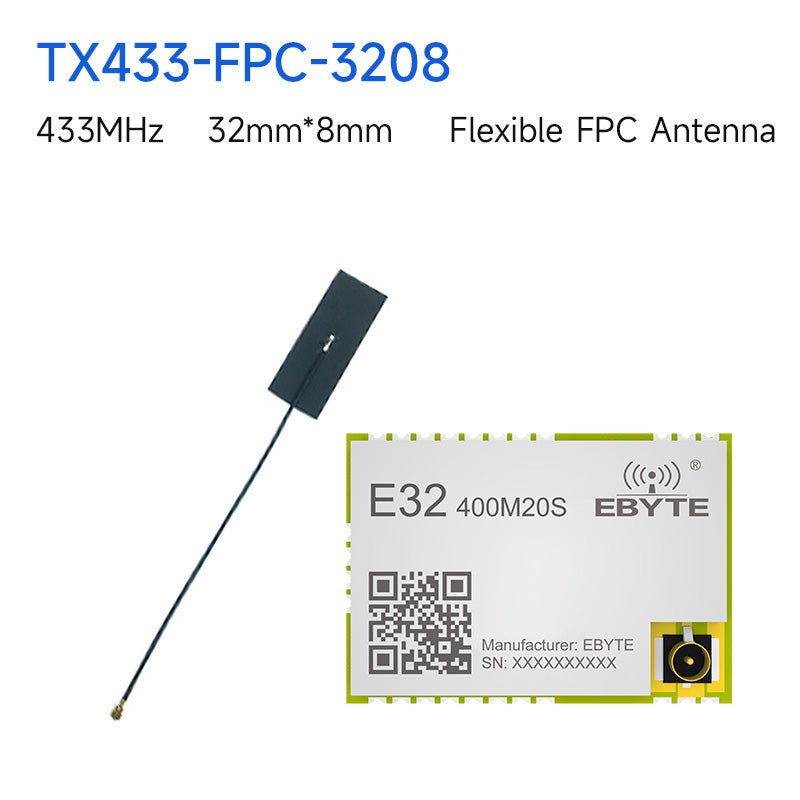 EBYTE E32 - 400M20S 433/470MHZ SX1278 LoRa Wireless Module 5KM IPEX/Stamp Hole Antenna SPI Interface SMD LoRa Spread Spectrum Module - IOT Module Shop Manufacturer Factory