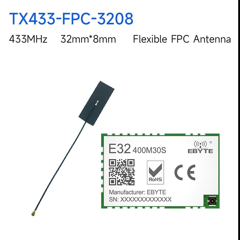 Ebyte E32 - 400M30S SX1278 Lora Wireless Module 433/470MHz 10km Long Range IPEX/Stamp Hole Antenna SPI LoRa Spread Spectrum Module - IOT Module Shop Manufacturer Factory