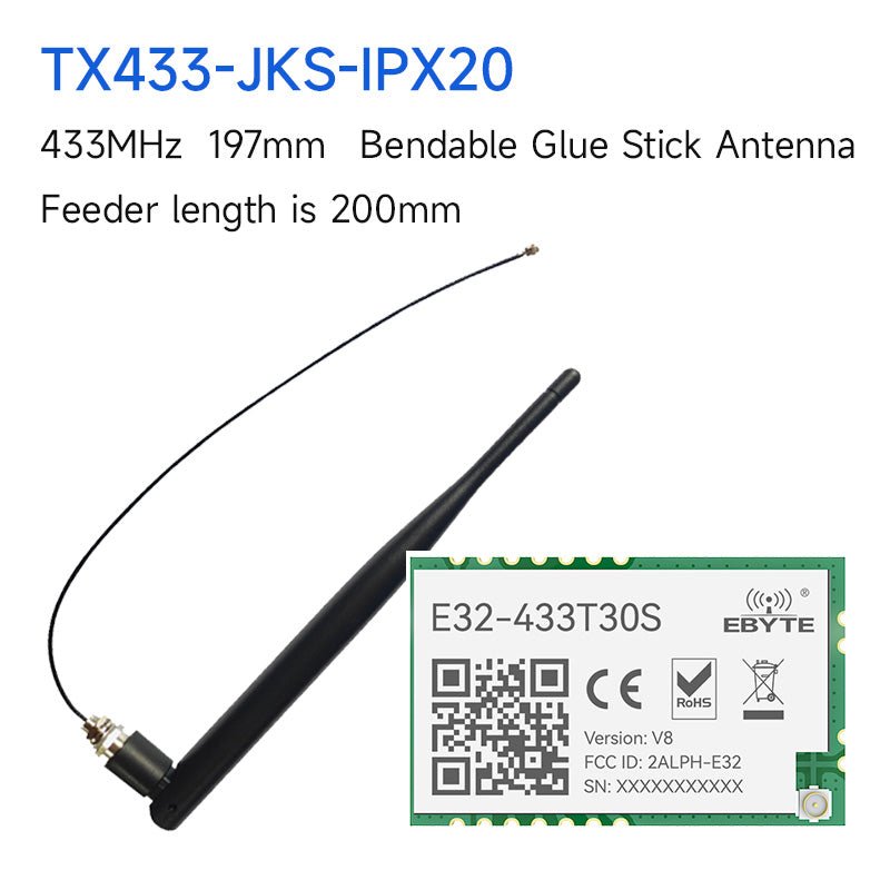 Ebyte E32 - 433T30S 5km Long Range Remote Control 433MHz Lora Transmitter Receiver Module - IOT Module Shop Manufacturer Factory