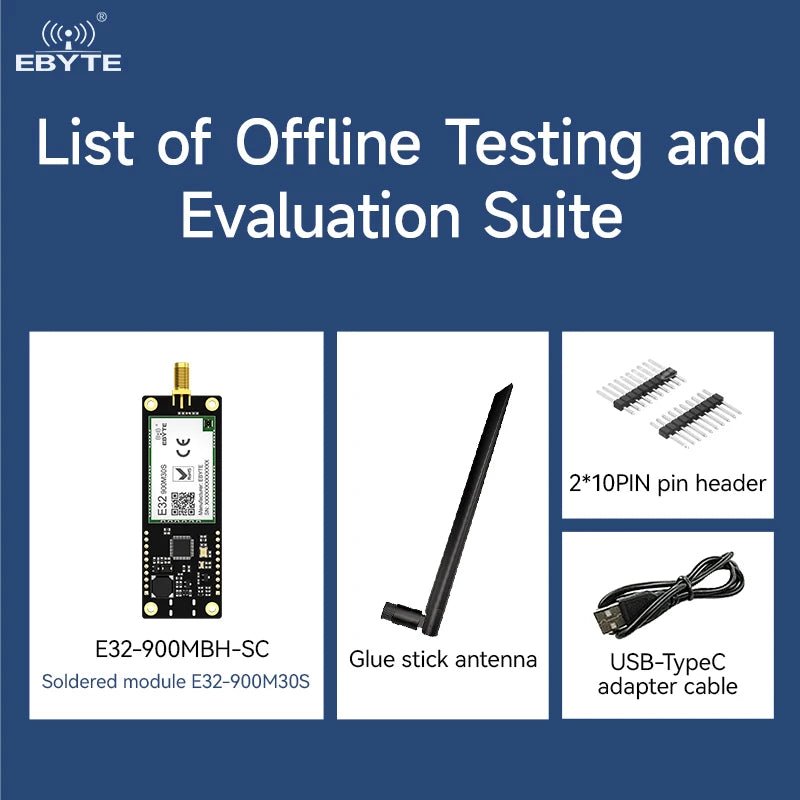 Module Sc 1g Ebyte E32-900MBH-SC Type-C Interface Sub-1G Wireless Module Lora Module ...