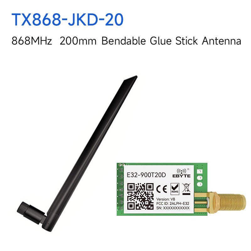 EBYTE E32 - 900T20D - V8.X SX1276 LoRa Module 868MHz 915M 100mW Long Range IoT uhf Wireless Transceiver Transmitter SMA Antenna - IOT Module Shop Manufacturer Factory