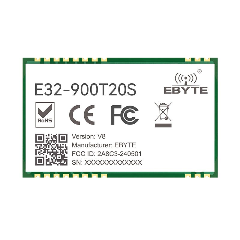 Ebyte E32 - 900T20S - V8 SX1276 LoRa Wireless Module 100mW 868/915MHz Support Air - Wake up SMD Long Range Wireless Module Date Transceiver - IOT Module Shop Manufacturer Factory