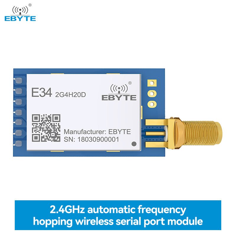 Ebyte E34-2G4H20D Nrf24l01 Wireless Audio Transmitter 24ghz Antenna Spi ...