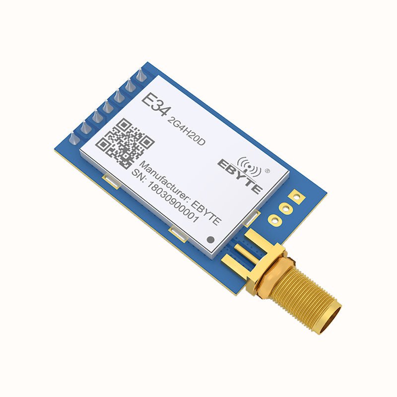 Ebyte E34 - 2G4H20D Nrf24l01 Wireless Audio Transmitter 24ghz Antenna Spi Low Power Tx Rx Nrf24l01p 2.4ghz Rf Module - IOT Module Shop Manufacturer Factory