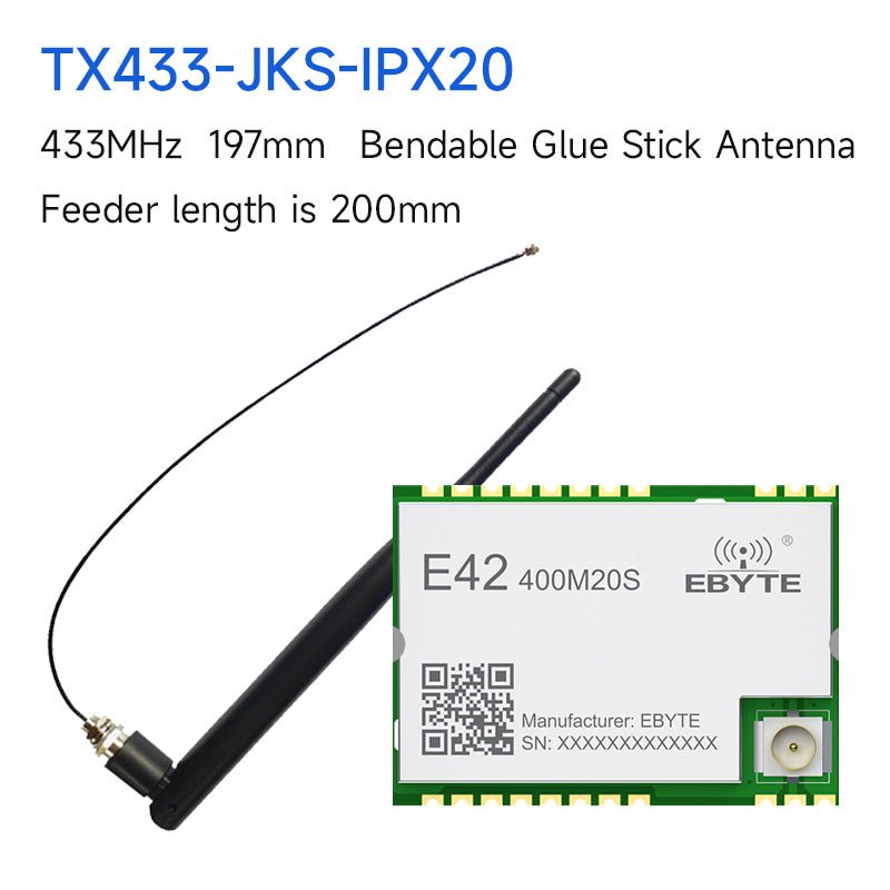 EBYTE E42 - 400M20S Wireless Module Small size Low power consumption 433MHz RF Transceiver HW3000 Chip - IOT Module Shop Manufacturer Factory