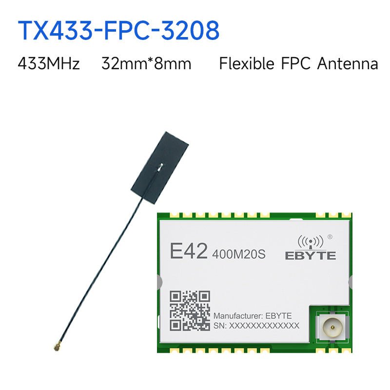 EBYTE E42 - 400M20S Wireless Module Small size Low power consumption 433MHz RF Transceiver HW3000 Chip - IOT Module Shop Manufacturer Factory