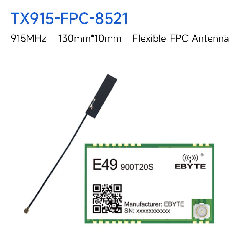 Ebyte E49 - 900T20S Wireless Module 20dBm Long Range 2.5km Low Power Consumption IPEX/Stamp Hole Antenna Data Transmission Module - IOT Module Shop Manufacturer Factory