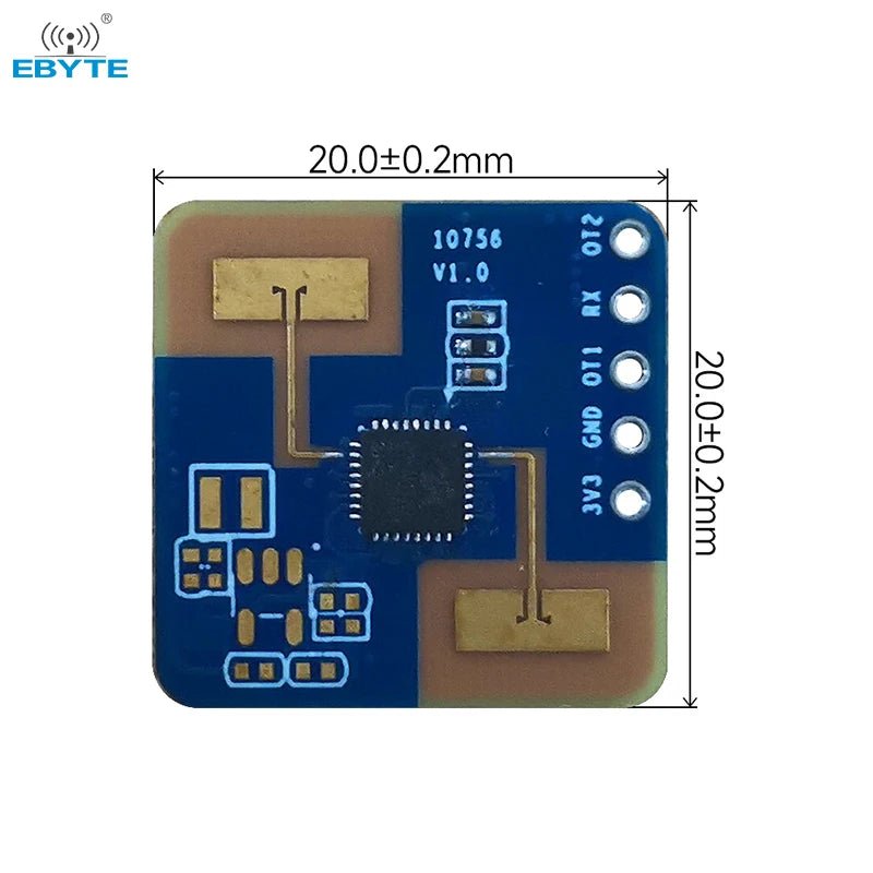 Ebyte E54 - 24LD12A mmwave sensor 12dBm Global frequency band Micro - motion millimeter 24GHz Millimeter Wave Radar Wireless Module - IOT Module Shop Manufacturer Factory