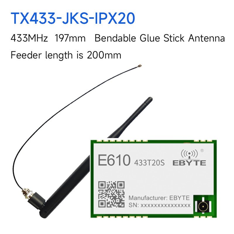 Ebyte E610 - 433T20S Unlimited high - speed continuous transmission Wireless data transmission module Wireless Serial Port Module - IOT Module Shop Manufacturer Factory
