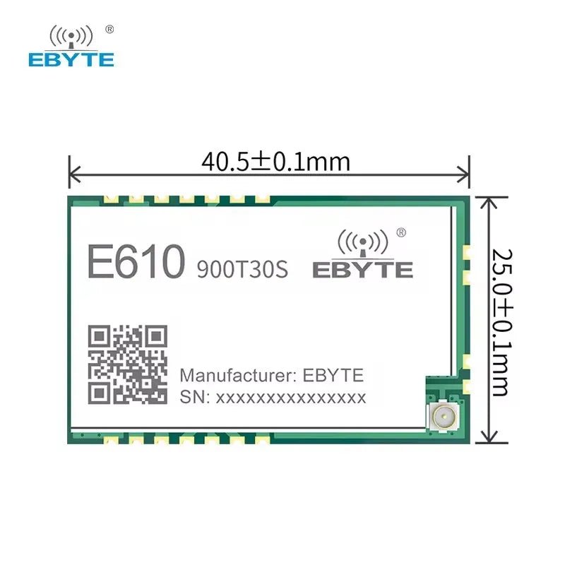 Ebyte E610 - 900T30S Unlimited high - speed continuous transmission Wireless data transmission module Wireless Serial Port Module - IOT Module Shop Manufacturer Factory