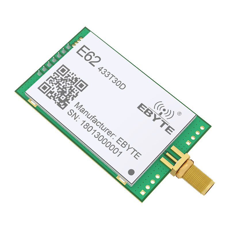 EBYTE E62 - 433T30D Wireless Module 433Mhz Full Duplex FHSS UART 30dBm 1W Long Distance Wireless Transmitter And Receiver Module - IOT Module Shop Manufacturer Factory
