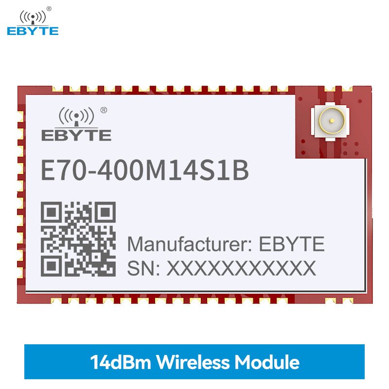 Ebyte E70 - 400M14S1B TI CC1312R chip RF module Dual band high power wireless module With UART, I2C, SPI - IOT Module Shop Manufacturer Factory