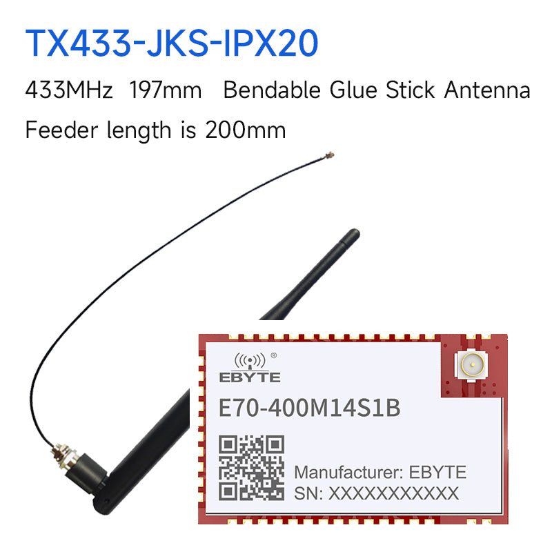 Ebyte E70 - 400M14S1B TI CC1312R chip RF module Dual band high power wireless module With UART, I2C, SPI - IOT Module Shop Manufacturer Factory