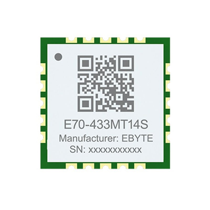Ebyte E70 - 433MT14S TI's CC1310 Ultra - small size Ultra - low power consumption 24MHz temperature compensated crystal oscillator - IOT Module Shop Manufacturer Factory