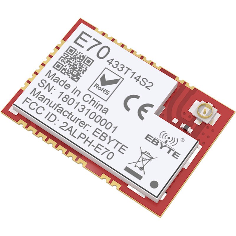 Ebyte E70 - 433T14S2 TI CC1310 Module 433MHz Modbus High Speed Continuous Transmission UART Wireless Module FEC SoC Low energy Rf Module - IOT Module Shop Manufacturer Factory