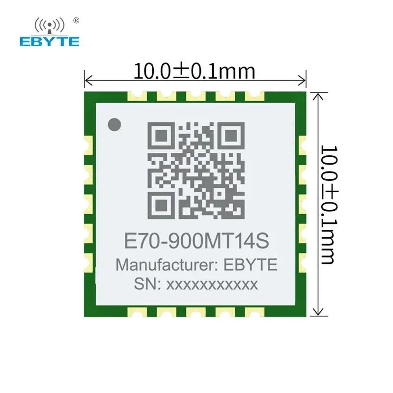 Ebyte E70 - 900MT14S TI CC1310 chip solution Air arousal Ultra - low receiving current support for the ModBus protocol - IOT Module Shop Manufacturer Factory