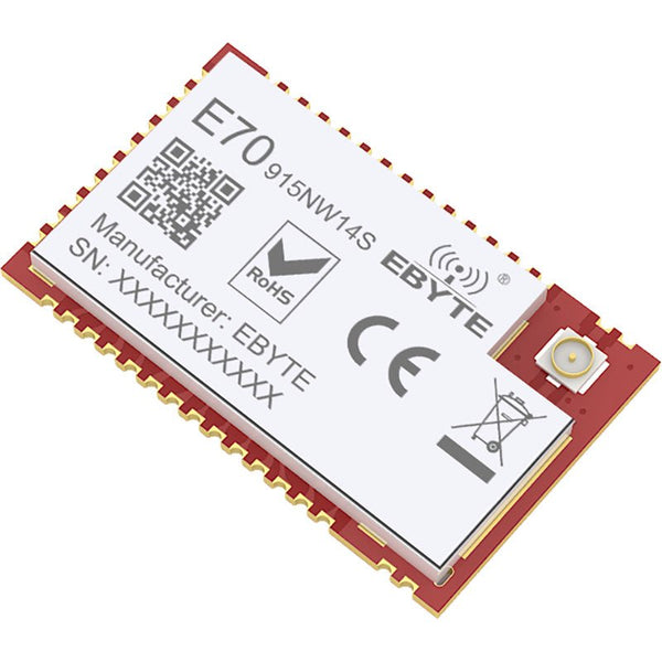 Ebyte E70 - 915NW14S Star Network Wireless Module UART IOT 200 Nodes 915MHz 14dBm Long Range 2.5km Wireless Transmitter Rf Module - IOT Module Shop Manufacturer Factory