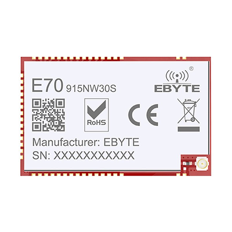 EBYTE E70 - 915NW30S CC1310 Star Network Module 915MHz 30dBm Long Distance 6.5km Stamp Hole/IPEX Antenna Wireless Transceiver - IOT Module Shop Manufacturer Factory