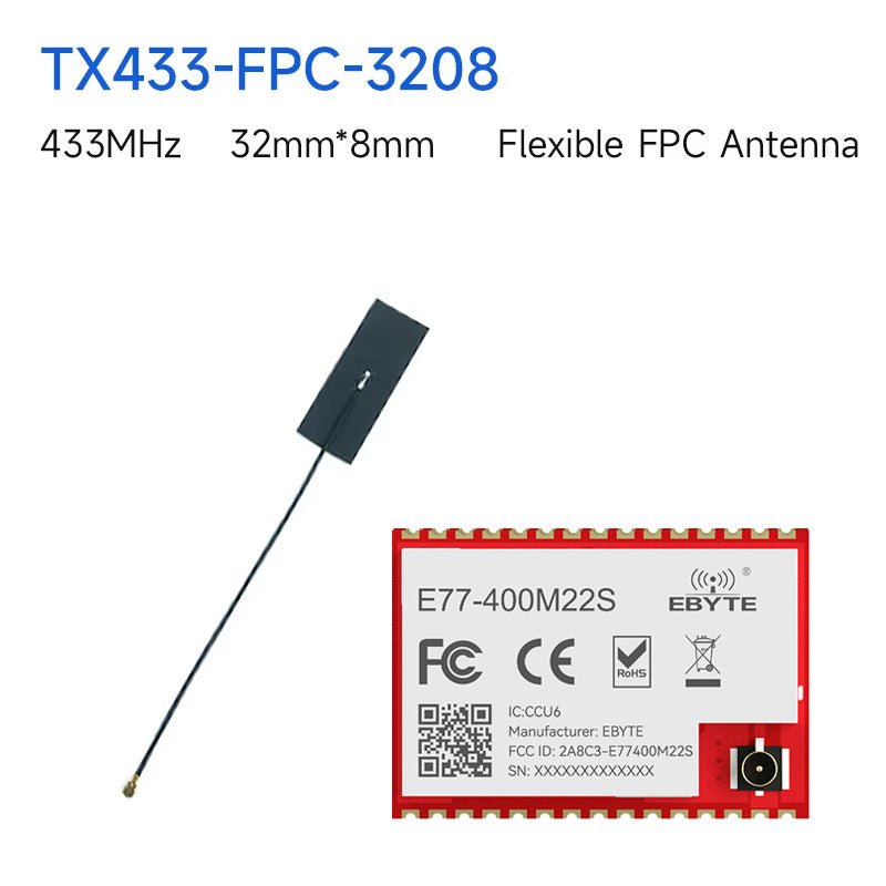 EBYTE E77 - 400M22S Wireless Module LoRa Spread Spectrum 433/470MHz 868/915MHz ARM Cortex - M4 Low Power Consumption SoC - IOT Module Shop Manufacturer Factory