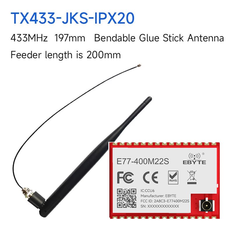 EBYTE E77 - 400M22S Wireless Module LoRa Spread Spectrum 433/470MHz 868/915MHz ARM Cortex - M4 Low Power Consumption SoC - IOT Module Shop Manufacturer Factory