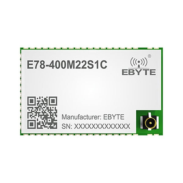 EBYTE E78 - 400M22S1C ASR6601 LoRa Wireless Module 433Mhz 470Mhz LoRaWAN LinkWAN 6km RF Transceiver Receiver IPEX Stamp Hole - IOT Module Shop Manufacturer Factory
