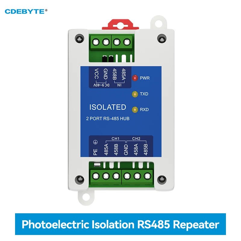 EBYTE E810 - R12 Photoelectric Isolation Industrial DC9 - 40V 2 - way Cache RS485 Hubs ESD Protection Power and Signal Isolation - IOT Module Shop Manufacturer Factory
