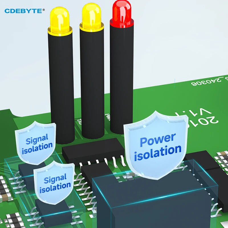 EBYTE E810 - R18 Photoelectric Isolation Industrial DC9 - 40V 8 - way Cache RS485 Hubs ESD Protection Power and Signal Isolation - IOT Module Shop Manufacturer Factory