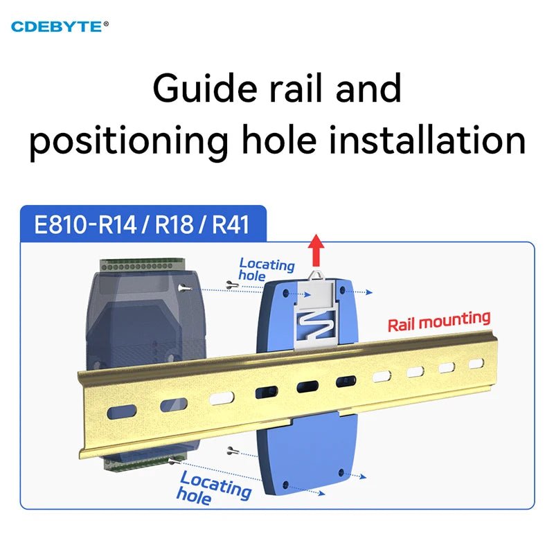 EBYTE E810 - R18 Photoelectric Isolation Industrial DC9 - 40V 8 - way Cache RS485 Hubs ESD Protection Power and Signal Isolation - IOT Module Shop Manufacturer Factory