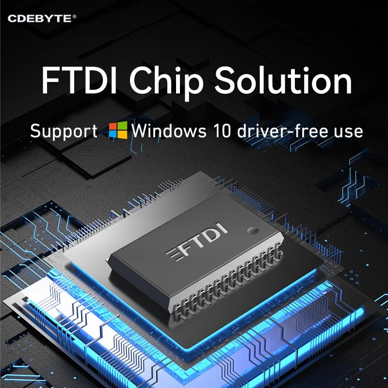EBYTE E810 - U41 USB to Serial Converter 4 Serial Ports RS485 FT4232H Signal Power Isolation Industrial Grade EMC Protection - IOT Module Shop Manufacturer Factory