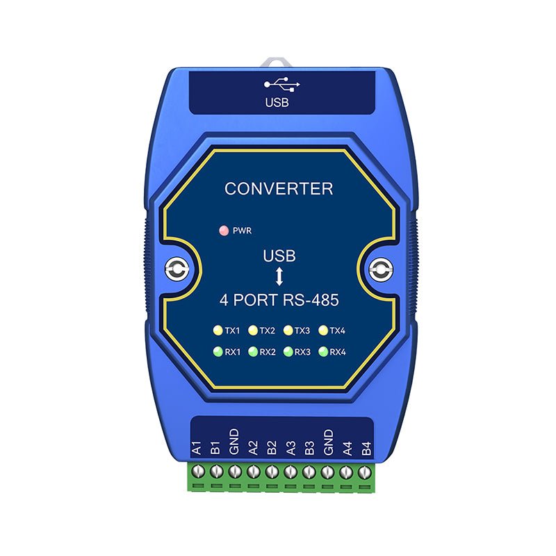 Ebyte E810 - U41CS USB to Serial Converter 4 Serial Ports RS485 CH344 Industrial Grade Rail Installation Type - C - IOT Module Shop Manufacturer Factory