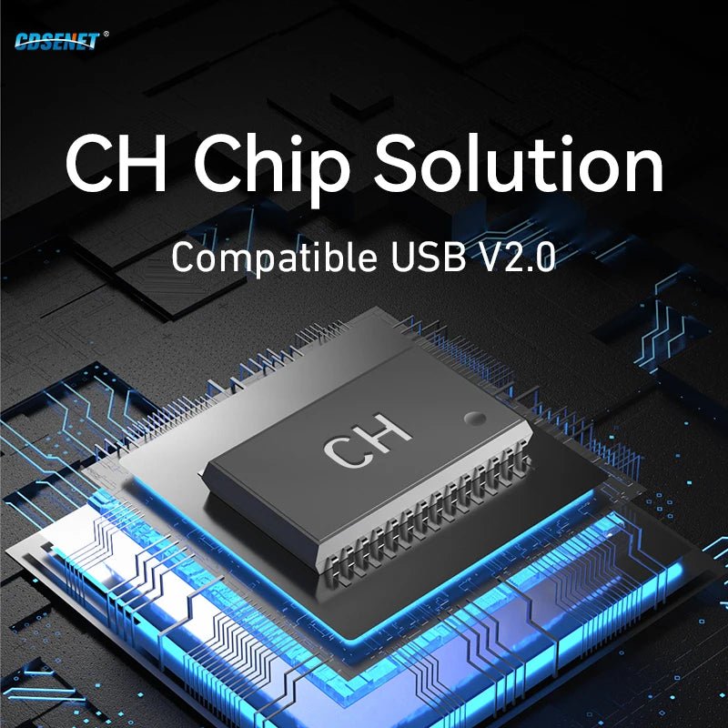 Ebyte E810 - U41CS USB to Serial Converter 4 Serial Ports RS485 CH344 Industrial Grade Rail Installation Type - C - IOT Module Shop Manufacturer Factory