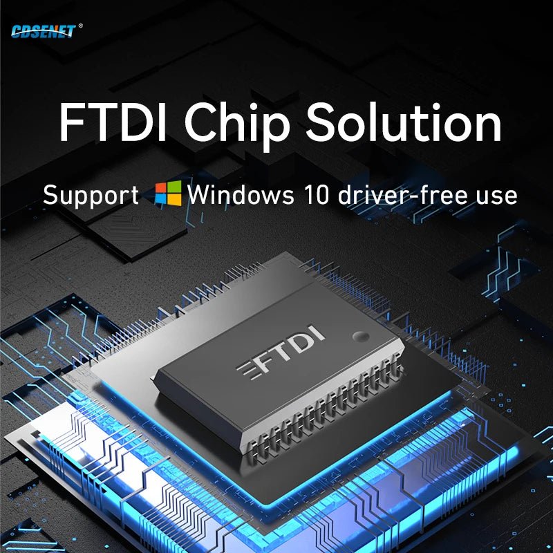 Ebyte E810 - U41S USB to Serial Converter 4 Serial Ports RS485 FT4232H Industrial Grade Rail Installation - IOT Module Shop Manufacturer Factory