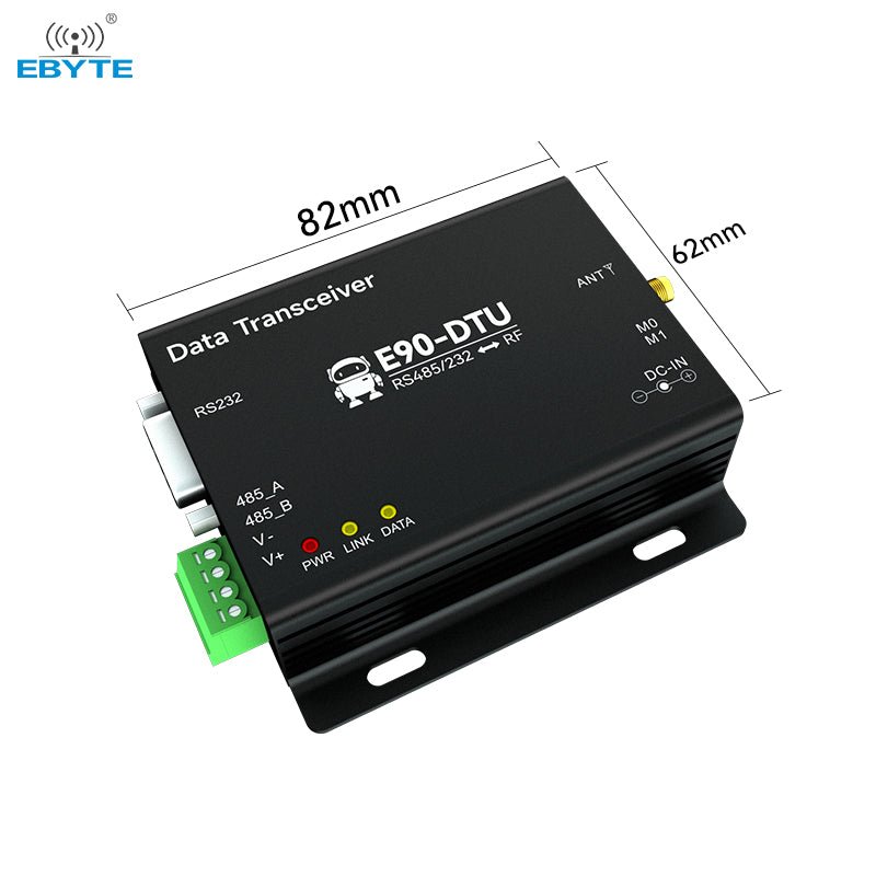 Ebyte E90-DTU(2G4HD12) DTU RS485 RS232 Full duplex high speed wireless ...