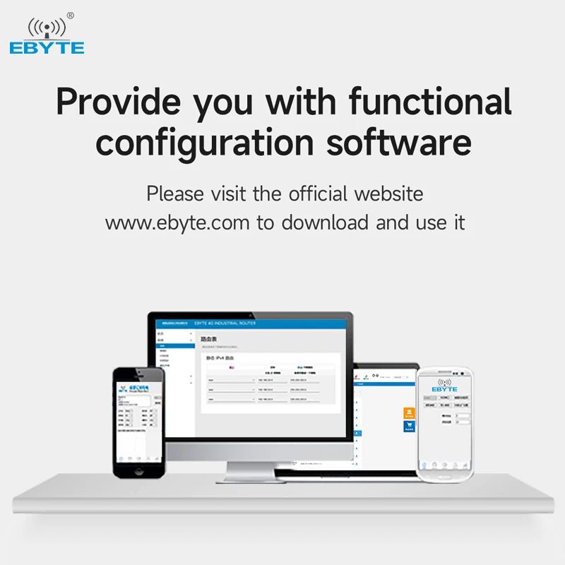 Ebyte E90 - DTU(433L30)E - V8 Wireless gateway LoRa communication technology Ethernet protocol wireless data transmission gateway - IOT Module Shop Manufacturer Factory