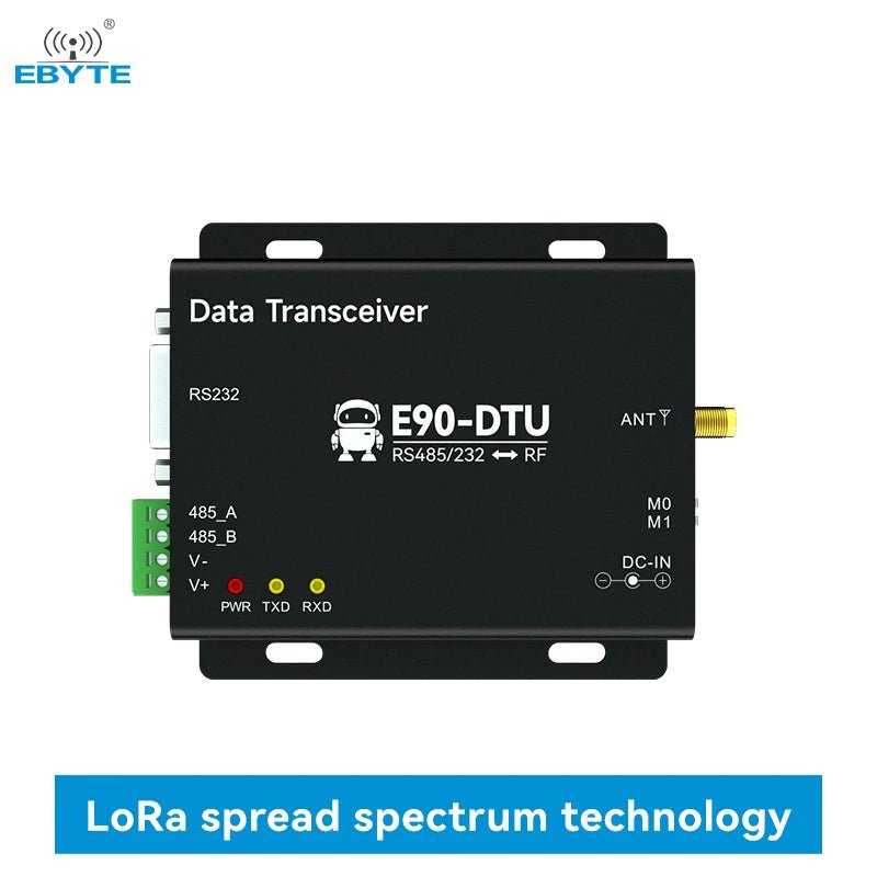 Ebyte E90 - DTU(900L30) - V8 8km 30dBm RS232/RS485 interface 868MHz/915MHz LoRa wireless spread spectrum data transmission radio - IOT Module Shop Manufacturer Factory