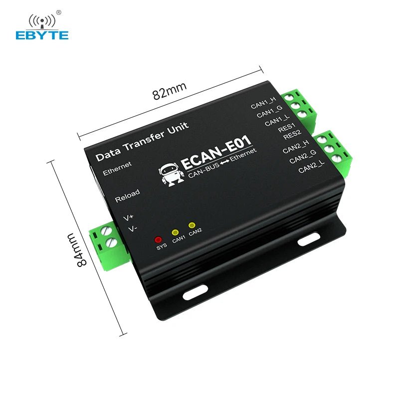 Ebyte ECAN - E01 - V2/E01S - V2 High protection High - performance Protocol Converter CAN to Ethernet Protocol Conversion Device - IOT Module Shop Manufacturer Factory