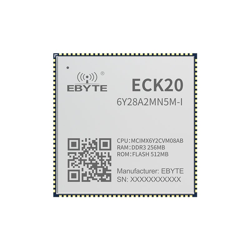 Ebyte ECK20 - 6Y28A2MN5M - I ARM Dual CAN Dual Ethernet low power MPU design Linux processor i.MX6ULL Embedded core board - IOT Module Shop Manufacturer Factory