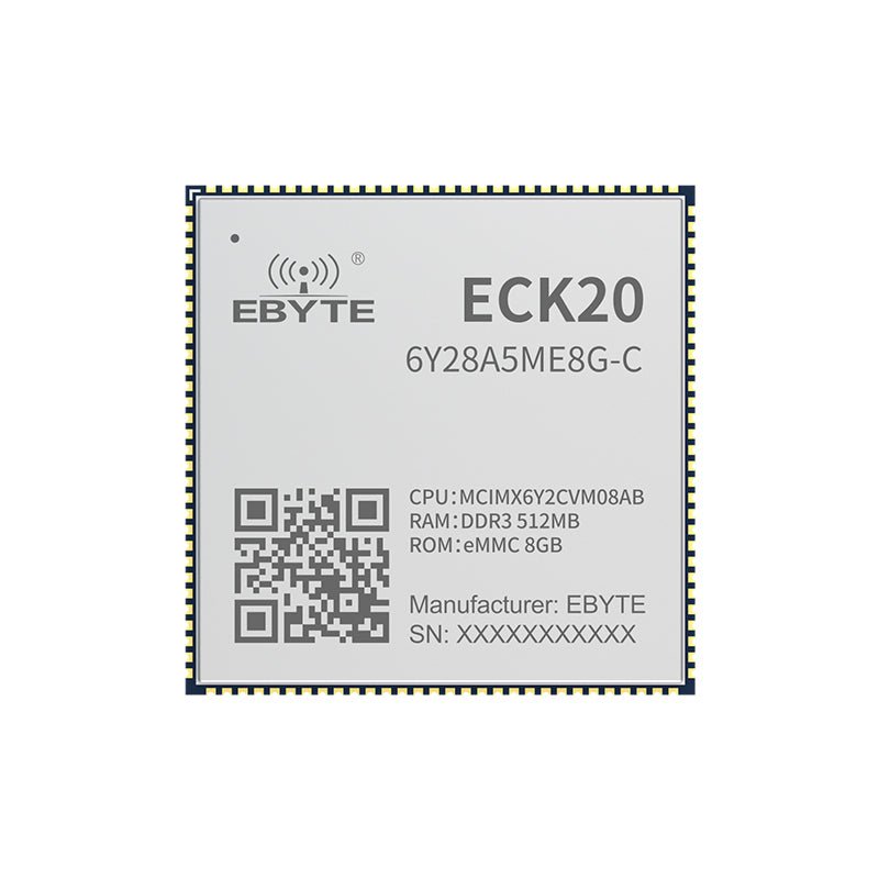 Ebyte ECK20 - 6Y28A5ME8G - C ARM Dual CAN Ethernet 792MHz 512MB low power MPU design Linux processor i.MX6ULL Embedded core board - IOT Module Shop Manufacturer Factory