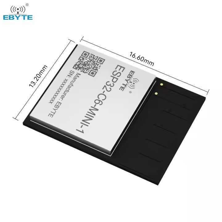 Ebyte ESP32 - C6 - MINI - 1 2.4G Ble Wifi IOT SoC Module 20dbm 200m WIFI6 BLE5.3 ESP32 - C6 MQTT IPV6 4M Flash AT Command PCB - IOT Module Shop Manufacturer Factory