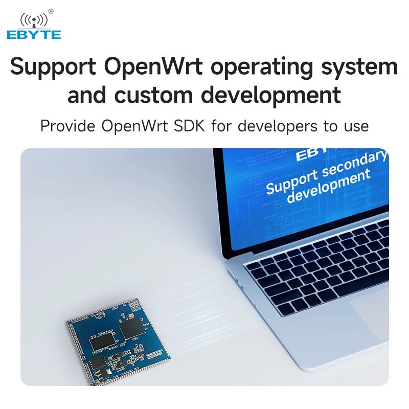 Ebyte EWM103 - WF7621A OpenWr Embedded MT7621A Chip 2.4GHz Dual - core Full Gigabit Routing Gateway Module WiFi Router Module - IOT Module Shop Manufacturer Factory