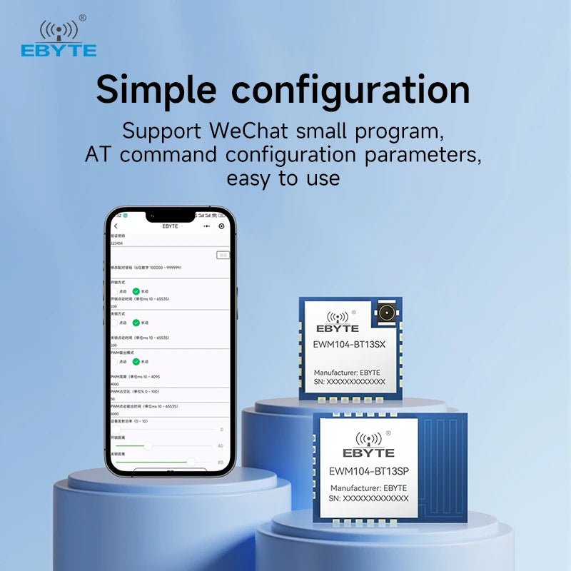 Ebyte EWM104 - BT13 Series Auto - reconnect Serial Port HID UART Low Power 2.4GHz BLE5.0 BLE Protocol BLE Proximity Switch Module - IOT Module Shop Manufacturer Factory