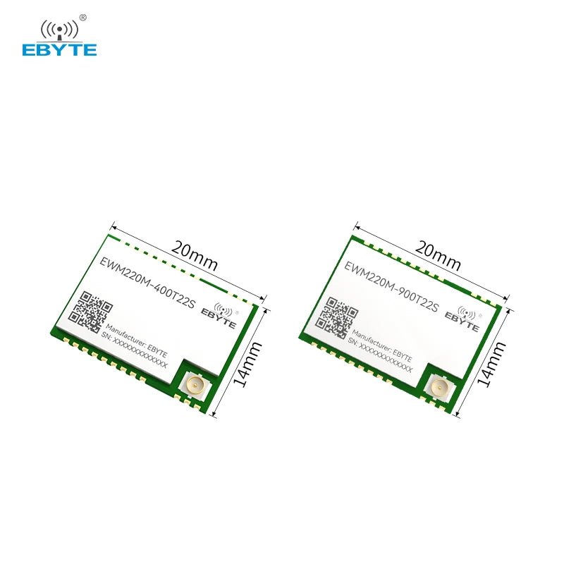 Ebyte EWM220M - 400T22S&EWM220M - 900T22S 433/915Mhz 22dBm 5km Small Size LoRa Spread Spectrum LoRa Wireless Serial Port Module - IOT Module Shop Manufacturer Factory