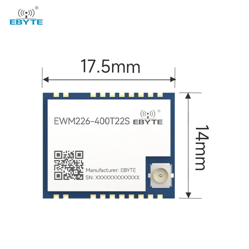 Ebyte EWM226 - 400T22S 5km 22dBm 433MHz Low Power Industrial Grade Lawn Mower LoRa Wireless Data Transmission Module - IOT Module Shop Manufacturer Factory