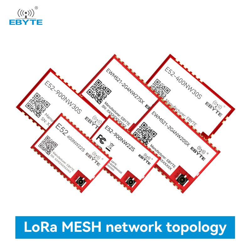 Ebyte EWM528 - 2G4NW20SX/27SX UART 2.4GHz 20dBm 27dBm Wireless Transparent Transmission LoRa MESH Networking Module Serial Port - IOT Module Shop Manufacturer Factory