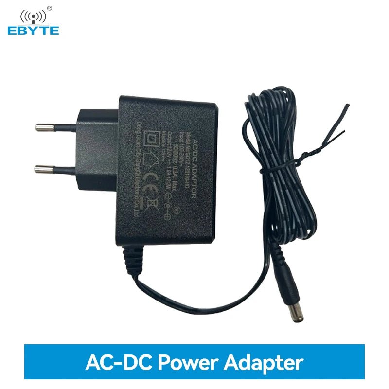 Ebyte GQ12 - 120100 - HG 12W Power AC - DC 12V/1A Step - down Leaded Power Adapter 100V - 240V Overcurrent Short - Circuit Protection Power Supply - IOT Module Shop Manufacturer Factory