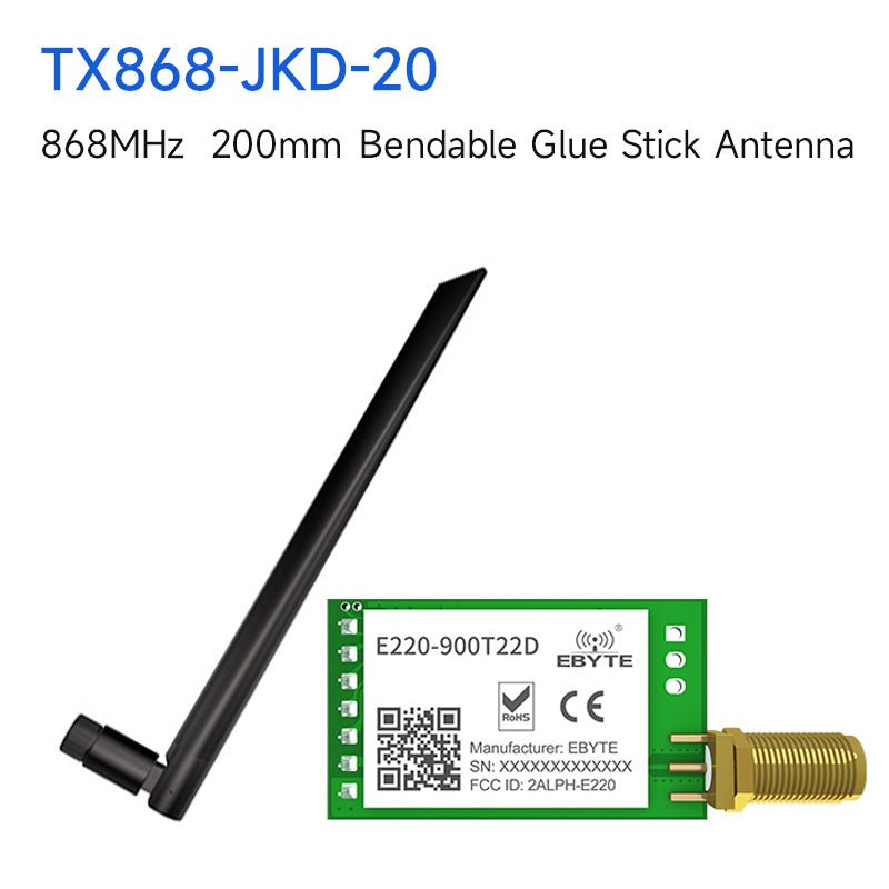 Ebyte Lora E220 - 900t22d support Air wake - up 5km 22dBm UART LoRa Spread Spectrum Technology 915mhz LLCC68 chip lorawan price - IOT Module Shop Manufacturer Factory