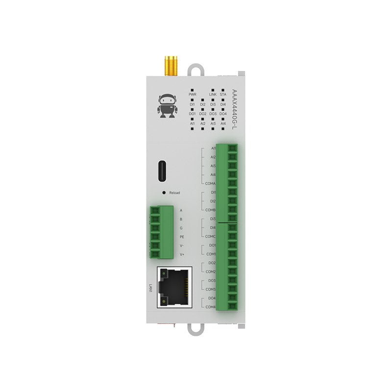 Ebyte M31 - AAAX4440G - L Modbus RTU control LoRa host 4DI+4AI+4DO LoRa RJ45 RS485 interface Distributed wireless remote IO module - IOT Module Shop Manufacturer Factory