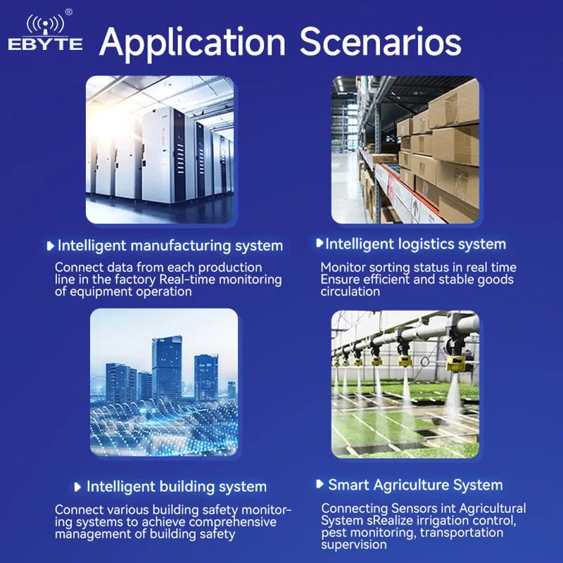 Ebyte MA01 - AXCX4040 - V2P 4DI + 4DO RS485 Control Standard ModBus - RTU Configuration/PLC/host Computer Serial I/O Networking Module - IOT Module Shop Manufacturer Factory