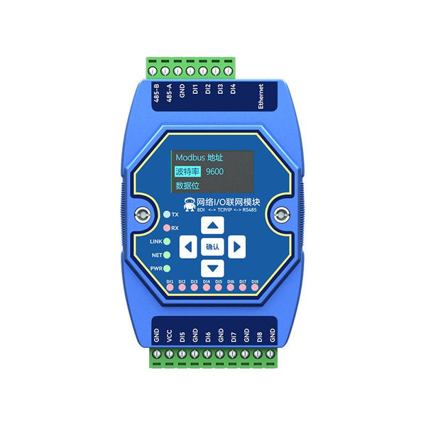 Ebyte ME31 - AXXX8000 8DI Analog input Modbus gateway support network module ethernet io module - IOT Module Shop Manufacturer Factory