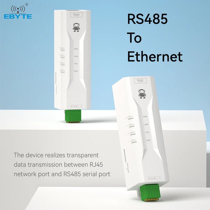 Ebyte NE2 - D11P Single Serial Port Server Modbus gateway modes MQTTC/HTTPC IoT Gateway Mode RS485 to Ethernet serial server - IOT Module Shop Manufacturer Factory